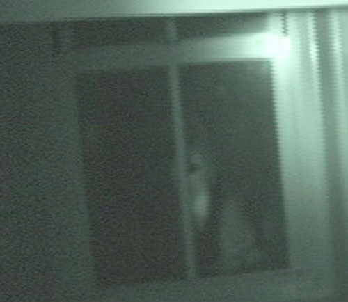Haunted Jordan Springs Window Image Close Up